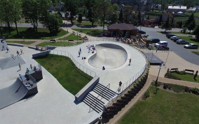 Skateplaza, skateart, bowl - style skateparków