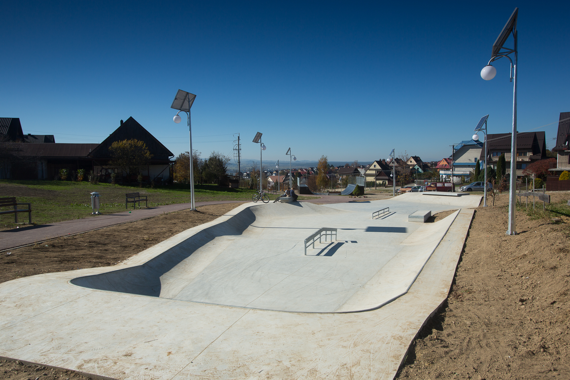 Skatepark betonowy techramps