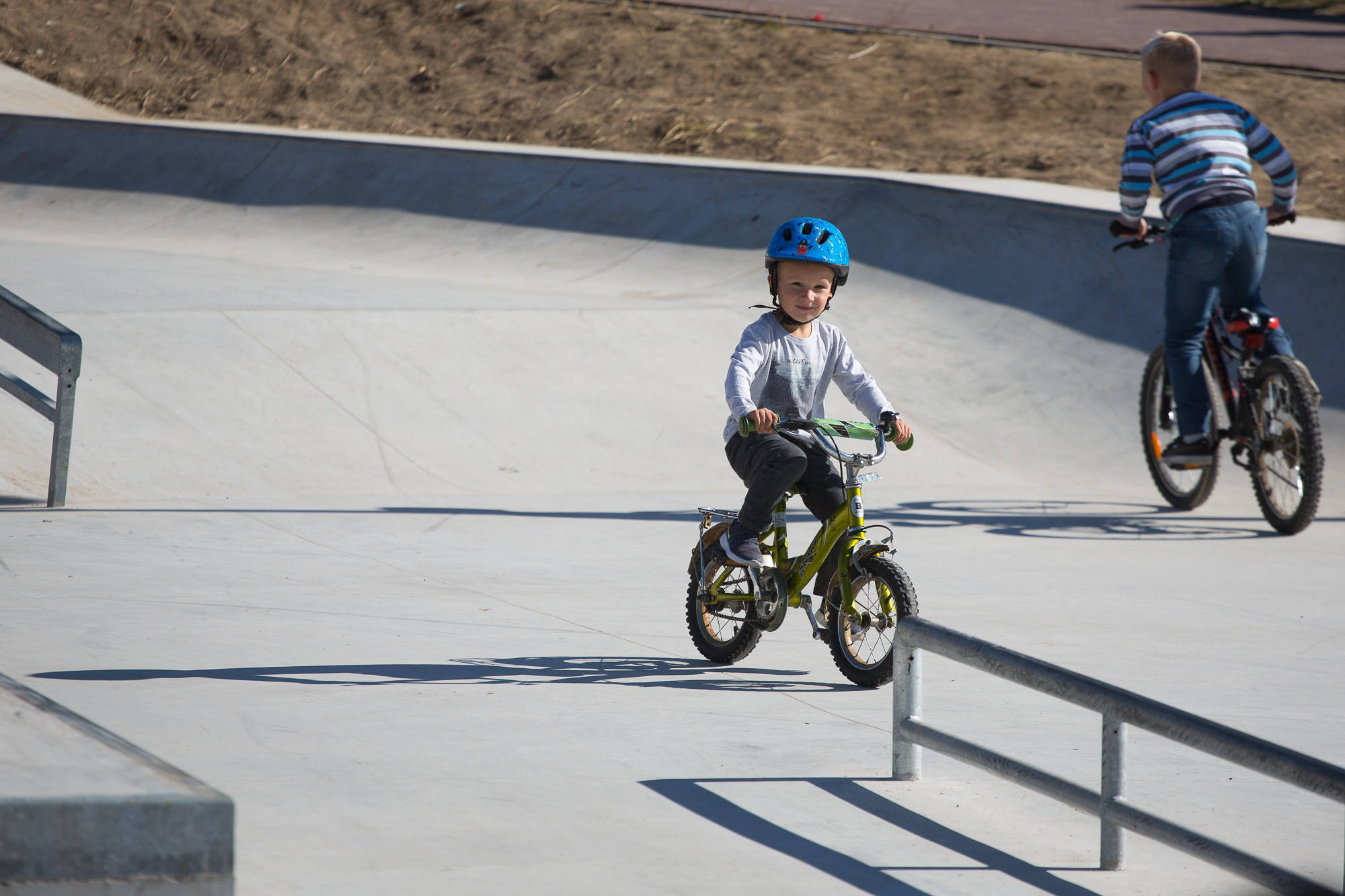 Skatepark betonowy